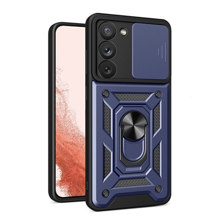 Gigapack Samsung S23 Plus Gigapack Defender szilikon telefonvédő ütésállóság, kameravédő, SÖTÉTKÉK