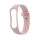 Gigapack Xiaomi MI Band 4 Gigapack pótszíj egyedi méret, szilikon, RÓZSASZÍN