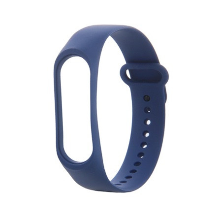 Gigapack Xiaomi MI Band 4 Gigapack pótszíj egyedi méret, szilikon, SÖTÉTKÉK