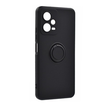 Gigapack Xiaomi Poco X5 5G Gigapack szilikon telefonvédő tartógyűrű, kameravédő, FEKETE
