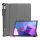 Gigapack Lenovo Tab P11 Pro Gen2 Gigapack Tok álló, bőr hatású aktív FLIP, ceruza tartó, SÖTÉTSZÜRKE