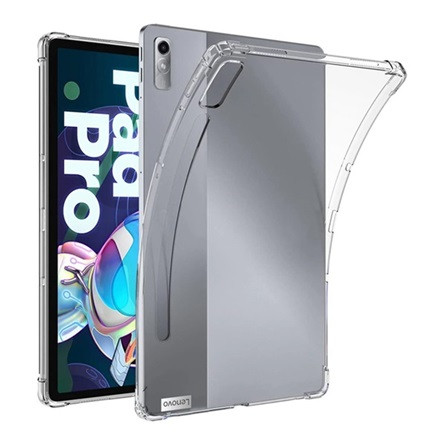 Gigapack Lenovo Tab P11 Pro Gen2 Gigapack Szilikon telefonvédő ütésállóság, ceruza tartó, ÁTLÁTSZÓ