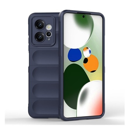 Gigapack Redmi Note 12 4G Gigapack Szilikon telefonvédő ütésállóság, 3D, SÖTÉTKÉK