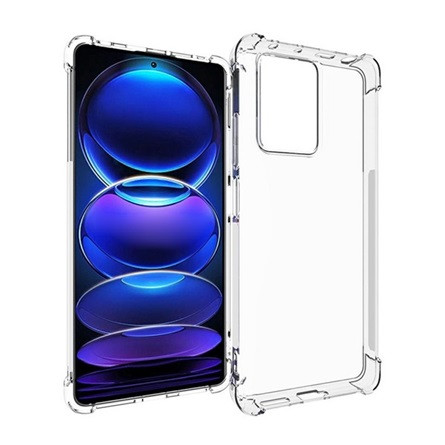 Gigapack Redmi Note 12 Pro Plus Gigapack Szilikon telefonvédő ütésállóság, légpárnás sarok, ÁTLÁTSZÓ