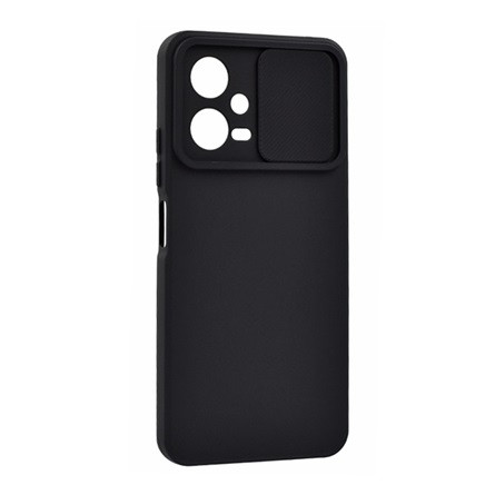 Gigapack Xiaomi Poco X5 5G Gigapack szilikon telefonvédő matt, kameravédő, FEKETE