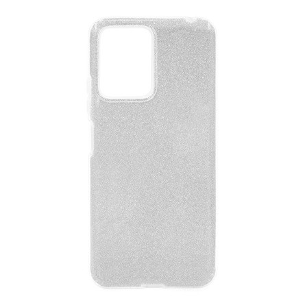 Gigapack Xiaomi Poco X5 5G Gigapack szilikon telefonvédő műanyag belső, csillogó hátlap, EZÜST