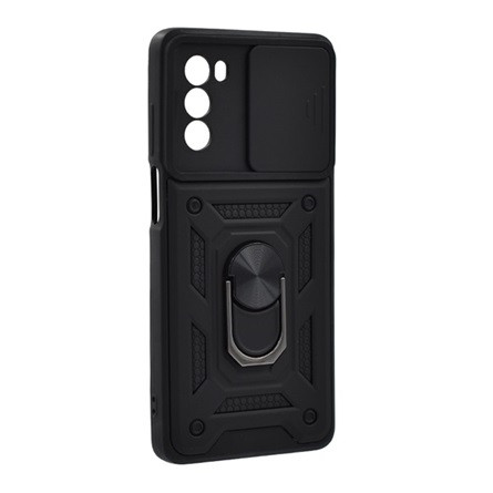 Gigapack Motorola Moto G62 5G Gigapack Defender szilikon telefonvédő ütésállóság, kameravédő, FEKETE