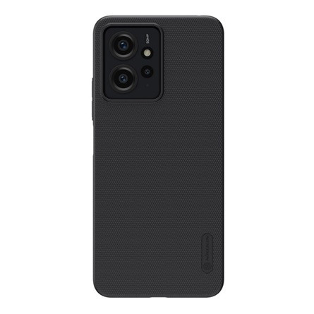 Nillkin Redmi Note 12 4G NILLKIN SUPER FROSTED műanyag telefonvédő gumírozott, érdes felület, FEKETE