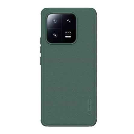 Nillkin Xiaomi 13 Pro NILLKIN SUPER FROSTED PRO MAGNETIC műanyag telefonvédő mágneses, gumírozott, SÖTÉTZÖLD