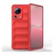 Gigapack Xiaomi 13 Lite Gigapack szilikon telefonvédő ütésállóság, 3D, PIROS