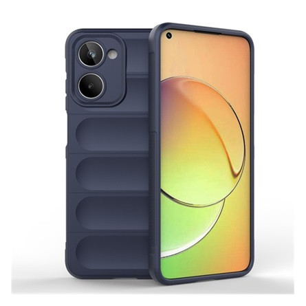 Gigapack Realme 10 Gigapack szilikon telefonvédő ütésállóság, 3D, SÖTÉTKÉK