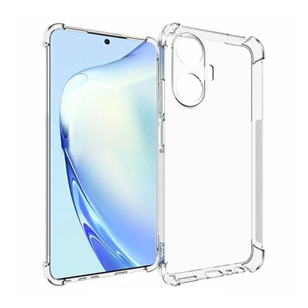 Gigapack Realme C55 Gigapack szilikon telefonvédő ütésállóság, légpárnás sarok, ÁTLÁTSZÓ