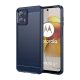 Gigapack Motorola Moto G73 Gigapack szilikon telefonvédő ütésállóság, karbon minta, SÖTÉTKÉK