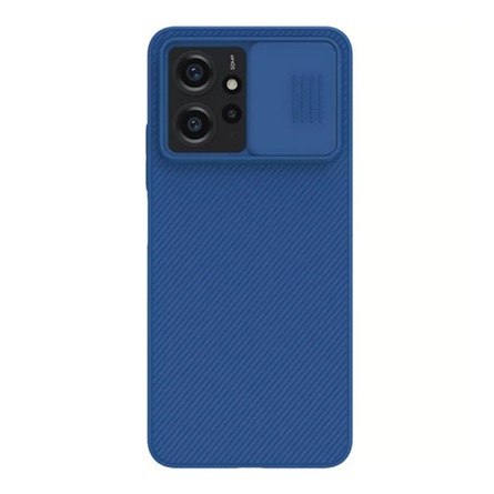 Nillkin Redmi Note 12 4G NILLKIN CAMSHIELD szilikon telefonvédő ütésállóság, csíkos, SÖTÉTKÉK
