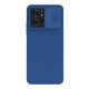 Nillkin Redmi Note 12 4G NILLKIN CAMSHIELD szilikon telefonvédő ütésállóság, csíkos, SÖTÉTKÉK