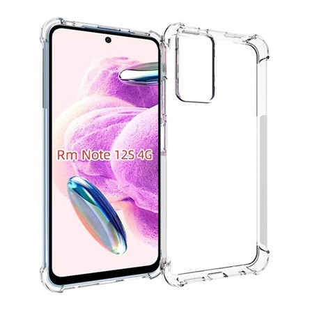 Gigapack Redmi Note 12S Gigapack Szilikon telefonvédő ütésállóság, légpárnás sarok, ÁTLÁTSZÓ