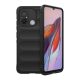 Gigapack Redmi 12C Gigapack Szilikon telefonvédő ütésállóság, 3D, FEKETE