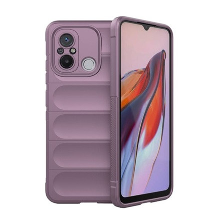 Gigapack Redmi 12C Gigapack Szilikon telefonvédő ütésállóság, 3D, LILA