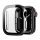 Dux Ducis Apple Watch Series 9 41mm DUX DUCIS HAMO műanyag keret ütésállóság, fém hatás + kijelzővédő, FEKETE
