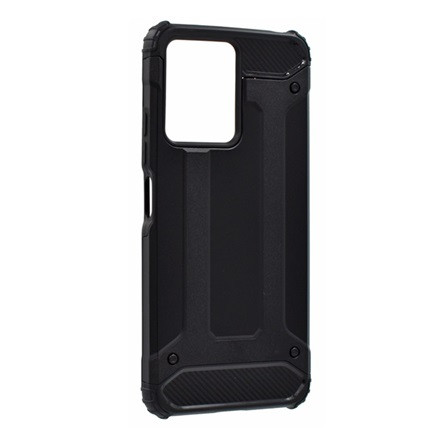 Gigapack Redmi Note 12 4G Gigapack Defender szilikon telefonvédő ütésállóság, fémhatás, FEKETE