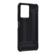 Gigapack Redmi Note 12 4G Gigapack Defender szilikon telefonvédő ütésállóság, fémhatás, FEKETE