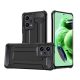 Gigapack Xiaomi Poco X5 5G Gigapack Defender szilikon telefonvédő ütésállóság, fémhatás, FEKETE