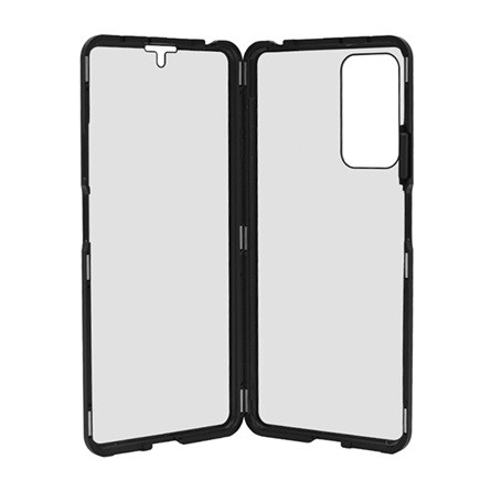 Gigapack Redmi Note 12 Pro 4G Gigapack Alumínium telefonvédő 360°-os védelem, 9H, FEKETE
