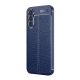 Gigapack Samsung A34 5G Gigapack szilikon telefonvédő ütésállóság, varrás minta, SÖTÉTKÉK
