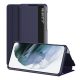 Gigapack Samsung S23 Plus Gigapack tok álló, bőr hatású FLIP, ablakos, SÖTÉTKÉK