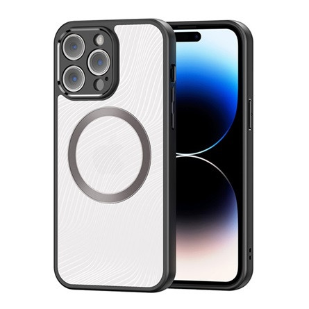 Dux Ducis iPhone 14 Pro Max DUX DUCIS AIMO szilikon telefonvédő ütésállóság, hullám, FEKETE