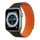 Dux Ducis Apple Watch Series 10 42mm DUX DUCIS pótszíj egyedi méret, mágneses, FEKETE/NARANCSSÁRGA