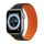 Dux Ducis Apple Watch Series 10 46mm DUX DUCIS pótszíj egyedi méret, mágneses, FEKETE/NARANCSSÁRGA