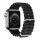 Dux Ducis Apple Watch Series 10 46mm DUX DUCIS pótszíj egyedi méret, hullám, FEKETE