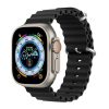 Dux Ducis Apple Watch Series 10 46mm DUX DUCIS pótszíj egyedi méret, hullám, FEKETE