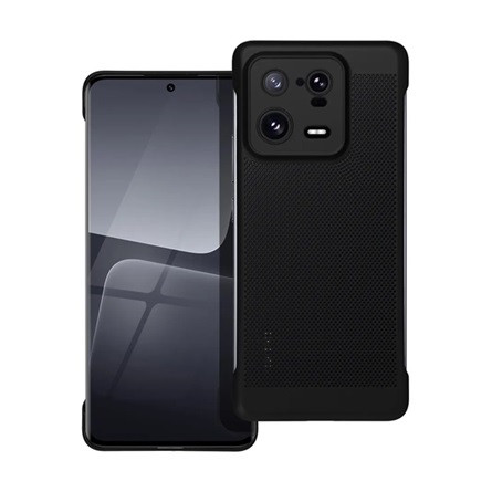 Gigapack Xiaomi 13 Pro Gigapack műanyag telefonvédő légáteresztő, kameravédő, FEKETE