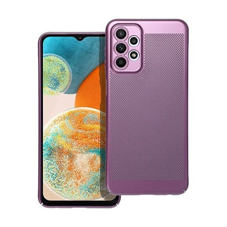 Gigapack Samsung A23 5G Gigapack műanyag telefonvédő légáteresztő, kameravédő, LILA