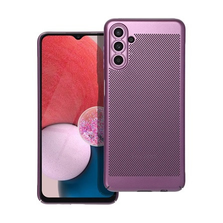 Gigapack Samsung A04s Gigapack Műanyag telefonvédő légáteresztő, kameravédő, LILA