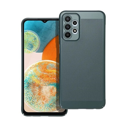 Gigapack Samsung A23 5G Gigapack műanyag telefonvédő légáteresztő, kameravédő, SÖTÉTZÖLD