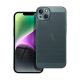 Gigapack iPhone 14 Plus Gigapack műanyag telefonvédő légáteresztő, kameravédő, SÖTÉTZÖLD