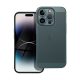 Gigapack iPhone 14 Pro Gigapack műanyag telefonvédő légáteresztő, kameravédő, SÖTÉTZÖLD