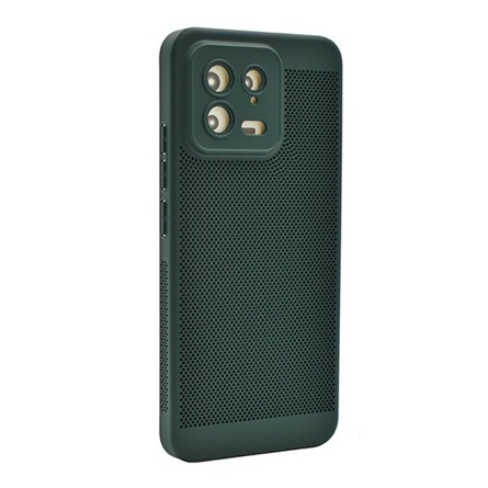 Gigapack Xiaomi 13 Gigapack műanyag telefonvédő légáteresztő, kameravédő, SÖTÉTZÖLD
