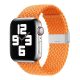 Gigapack Apple Watch Series 10 46mm Gigapack Pótszíj egyedi méret, textil, NARANCSSÁRGA