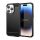 Gigapack iPhone 15 Pro Max Gigapack szilikon telefonvédő ütésállóság, karbon minta, FEKETE