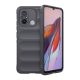 Gigapack Redmi 12C Gigapack Szilikon telefonvédő ütésállóság, 3D, SÖTÉTSZÜRKE