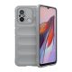 Gigapack Redmi 12C Gigapack Szilikon telefonvédő ütésállóság, 3D, VILÁGOSSZÜRKE