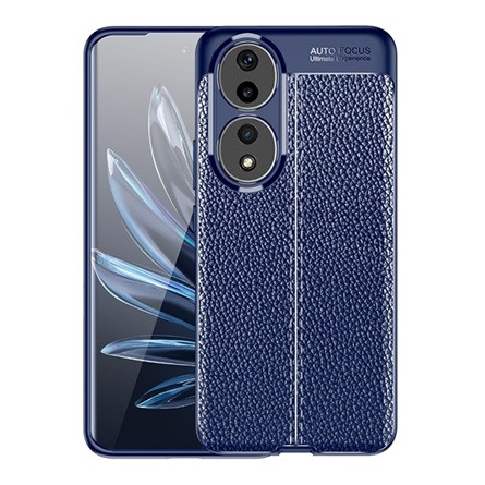 Gigapack Honor 90 5G Gigapack szilikon telefonvédő ütésállóság, varrás minta, SÖTÉTKÉK