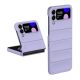 Gigapack Samsung Z Flip4 5G Gigapack műanyag telefonvédő ütésállóság, 3D, LILA