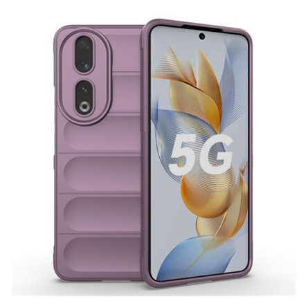 Gigapack Honor 90 5G Gigapack szilikon telefonvédő ütésállóság, 3D, LILA
