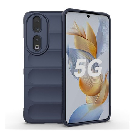Gigapack Honor 90 5G Gigapack szilikon telefonvédő ütésállóság, 3D, SÖTÉTKÉK