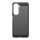 Gigapack Honor 90 Lite 5G Gigapack szilikon telefonvédő ütésállóság, karbon minta, FEKETE